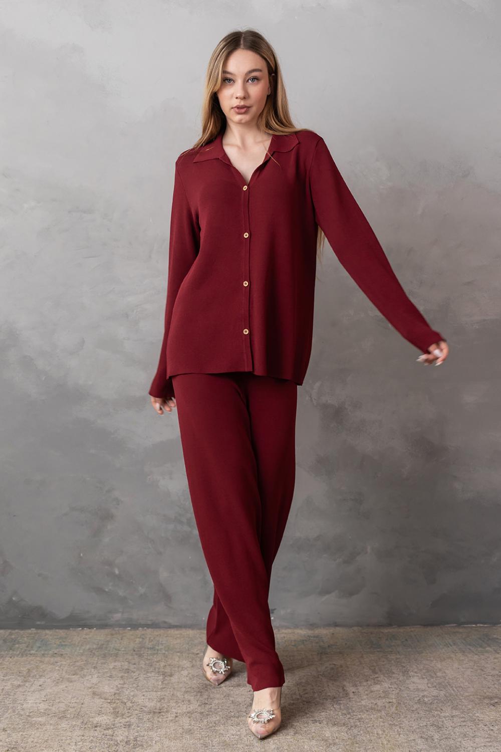 Штани-палаццо з віскози 0114