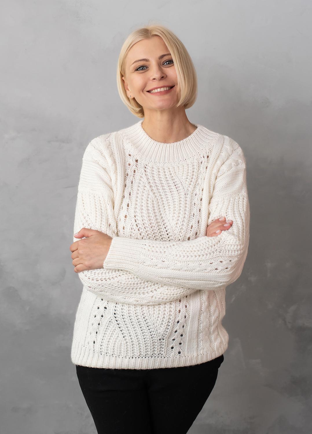 Светр з аранами 0079