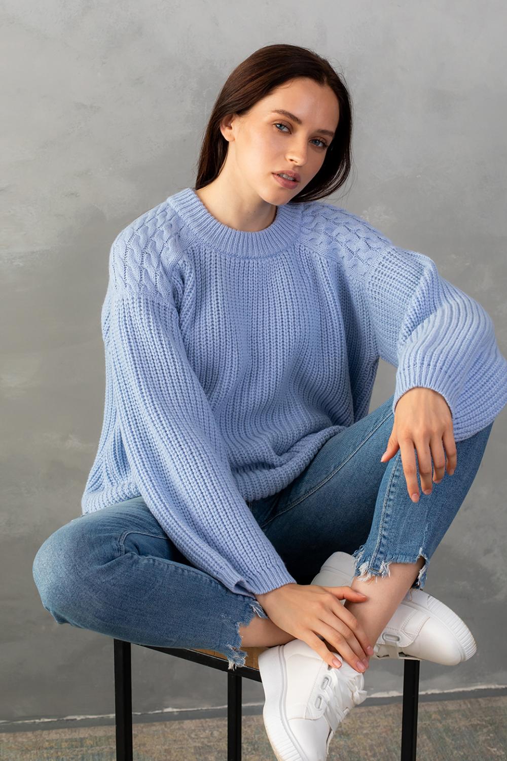 Фактурний светр 0116