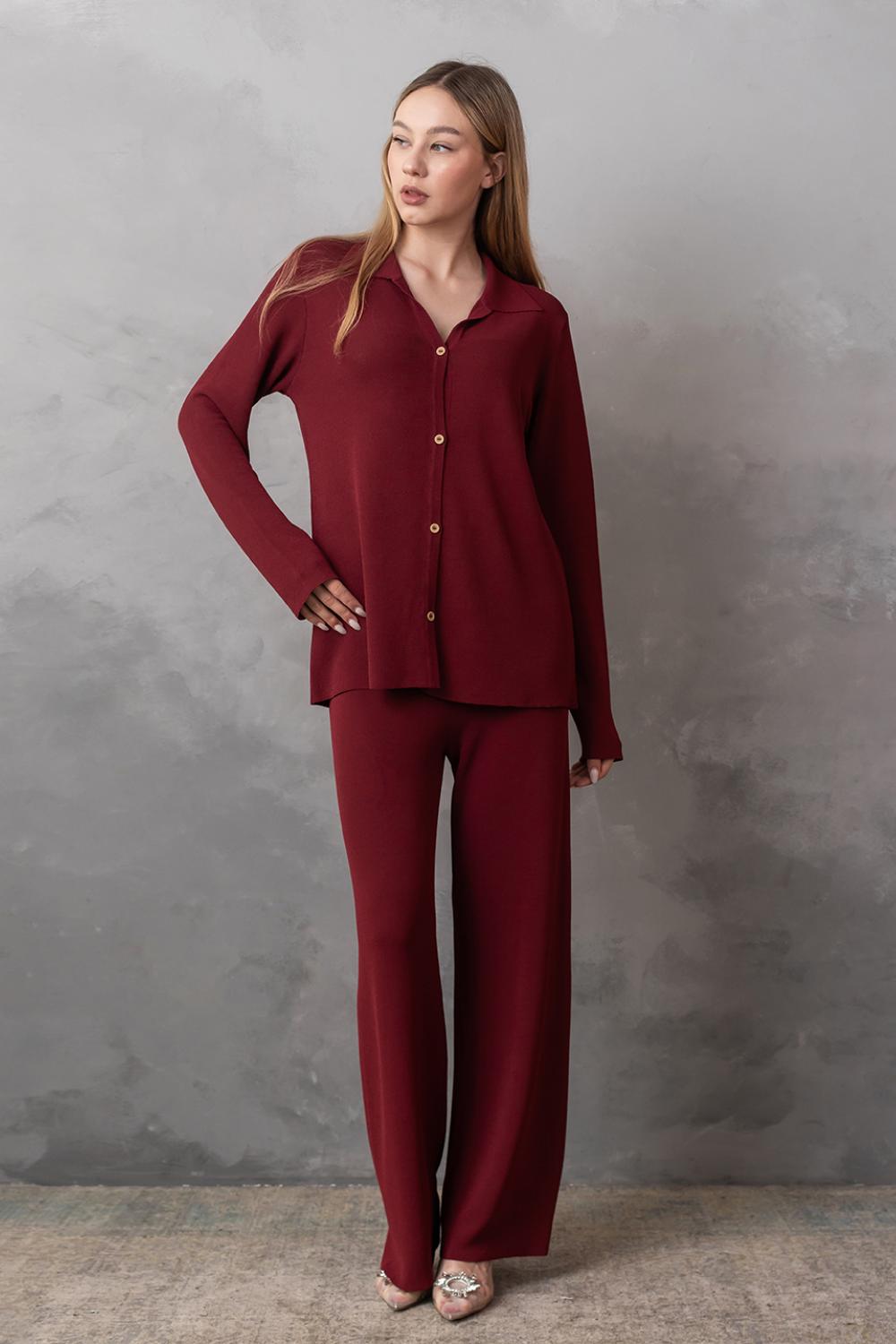 Штани-палаццо з віскози 0114