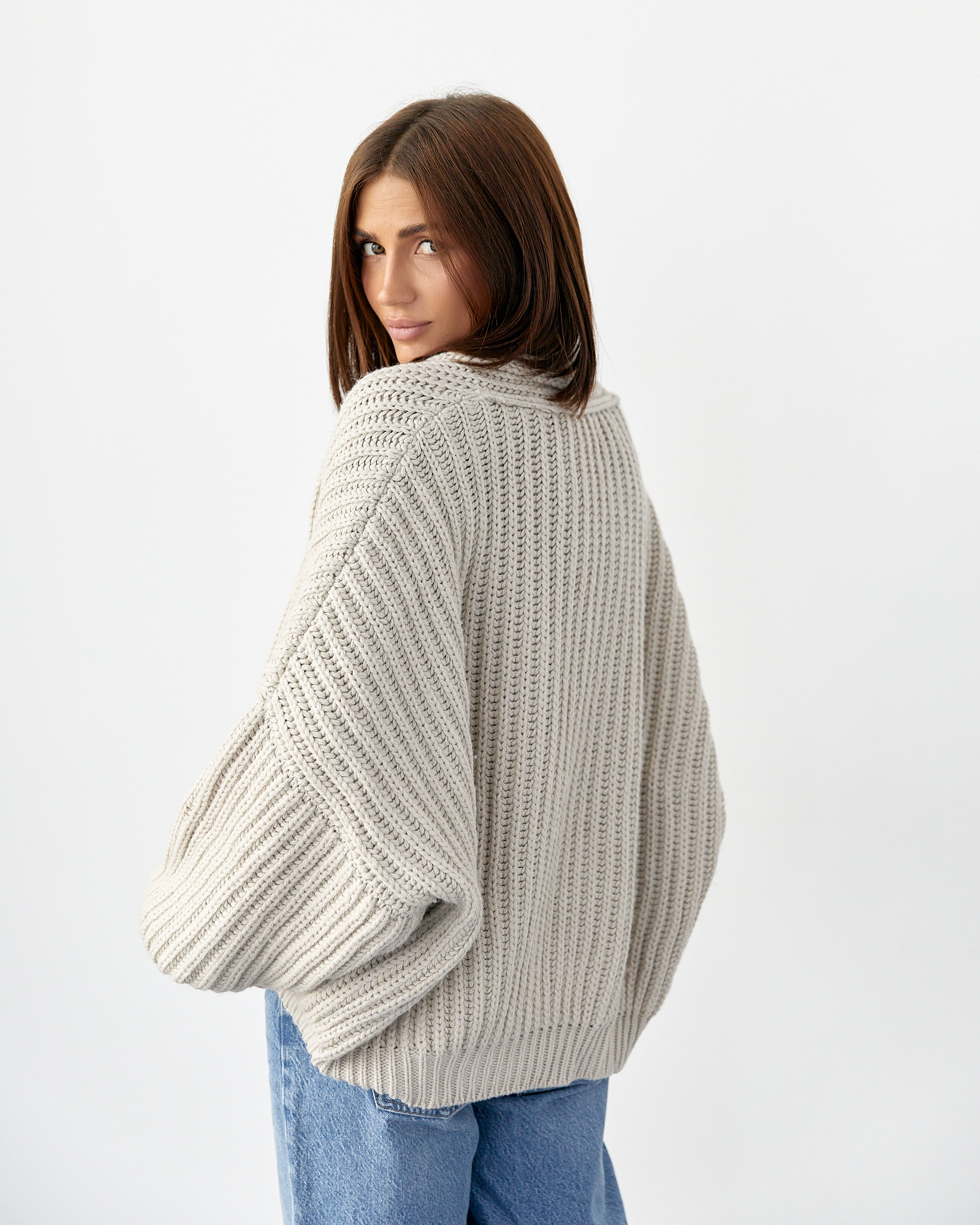 В'язана куртка-кардиган 0128