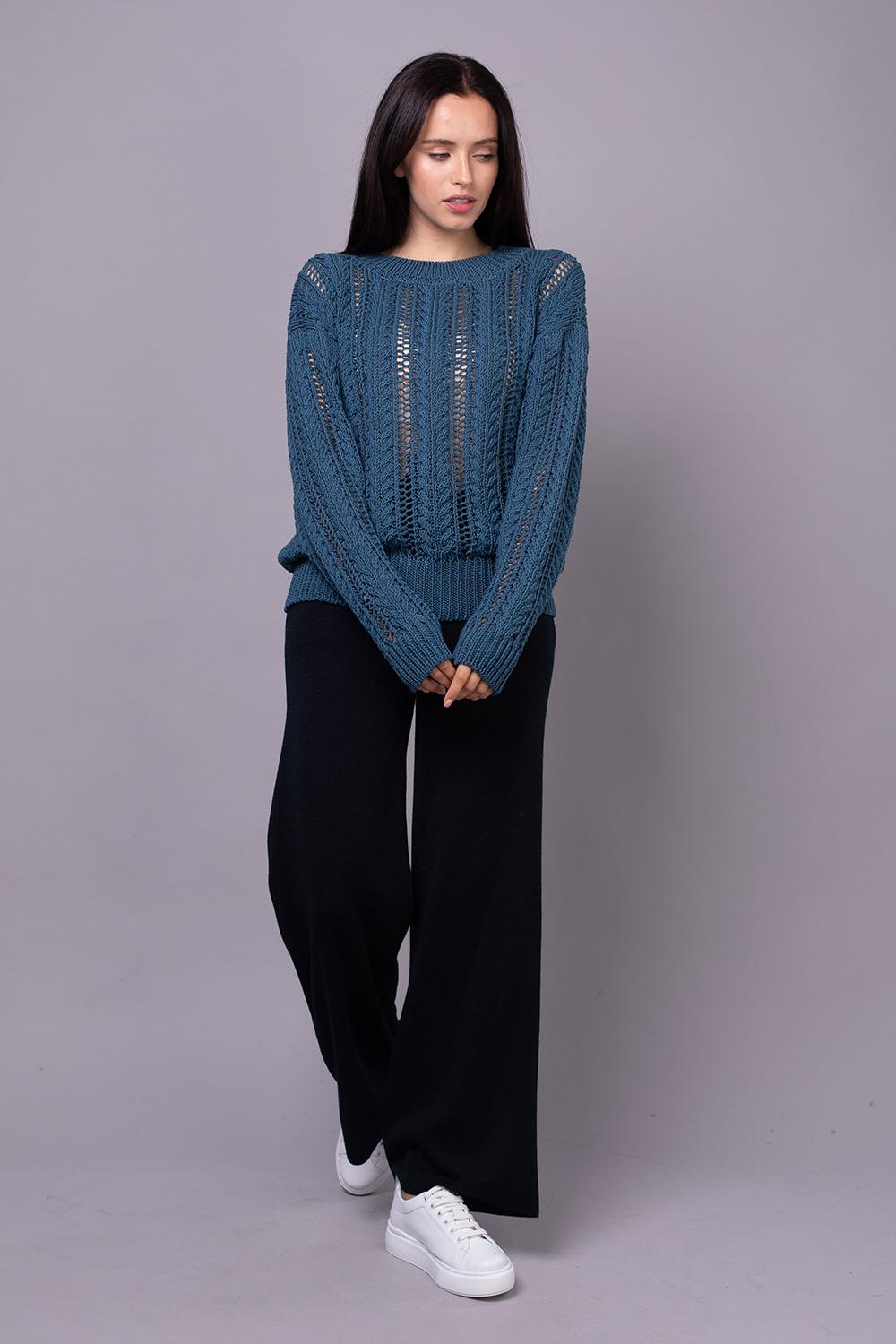 Ажурний джемпер 0077