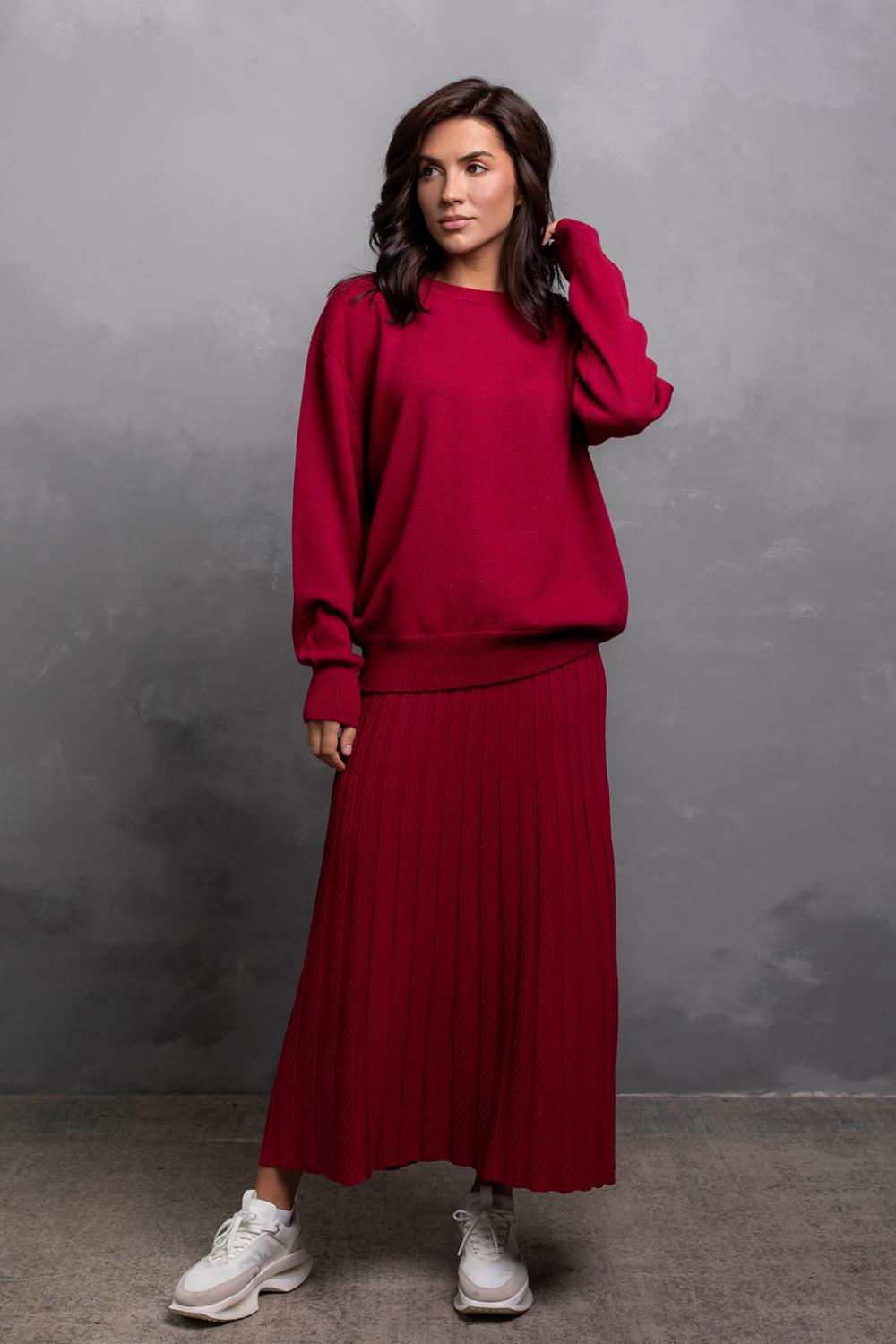 Спідниця МІДІ з віскози 0132