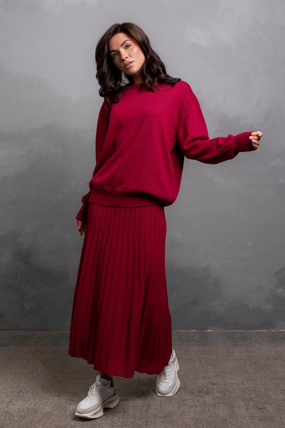 Спідниця МІДІ з віскози 0132