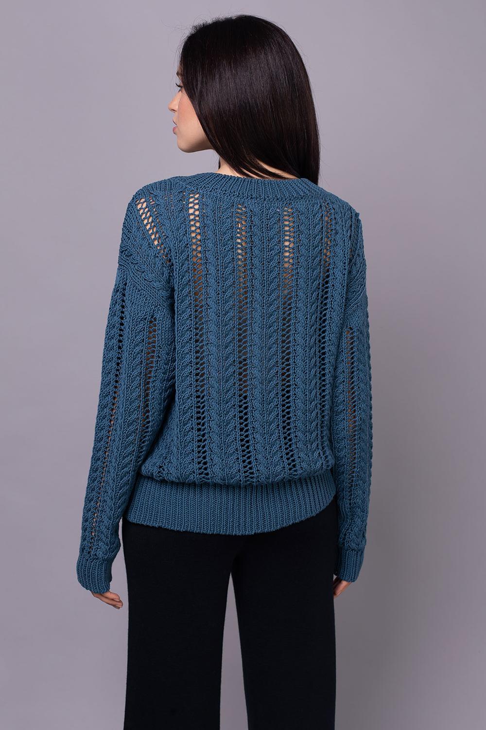 Ажурний джемпер 0077