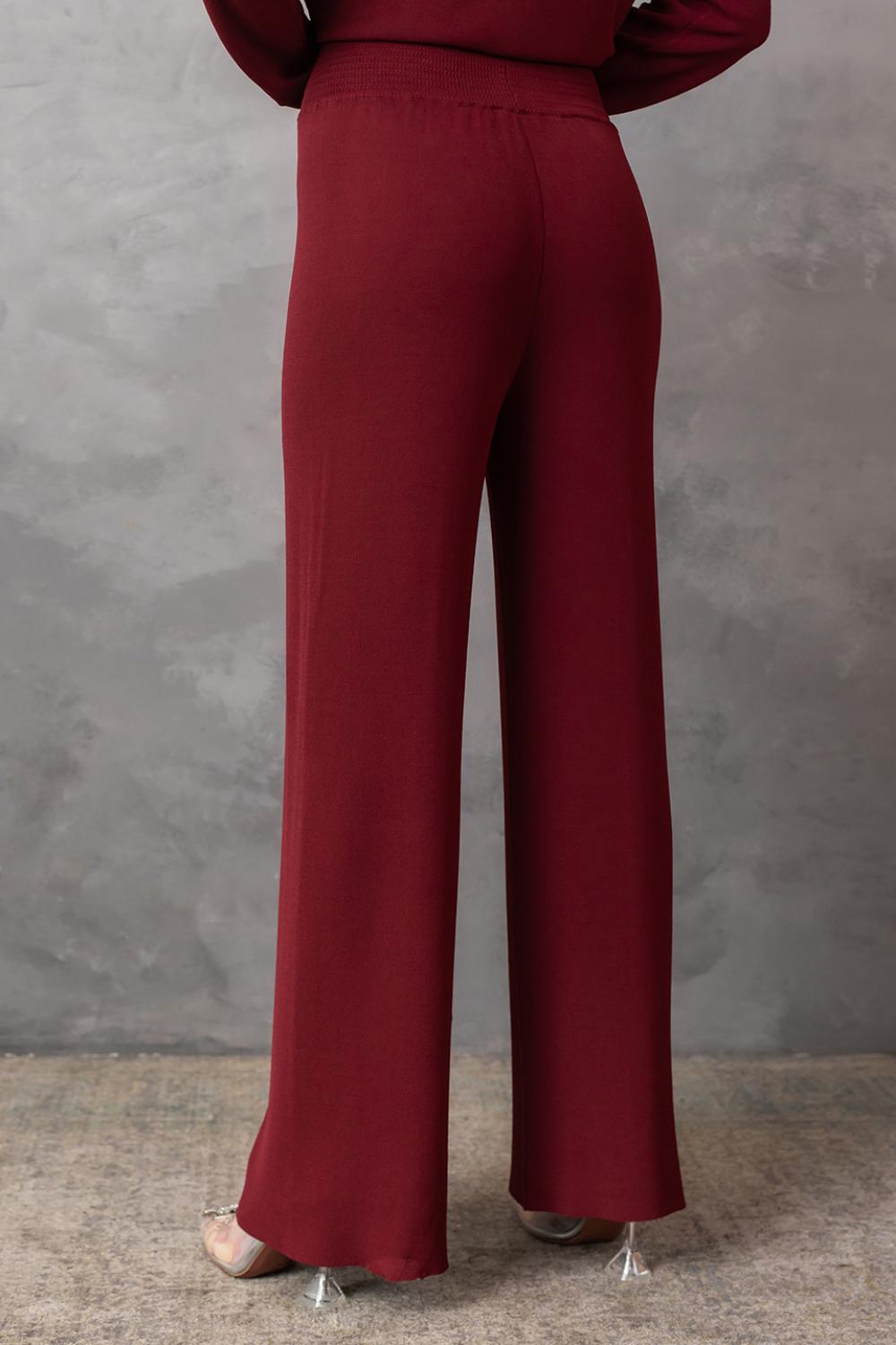 Штани-палаццо з віскози 0114