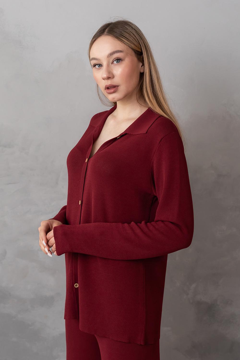 Кардиган-сорочка з віскози 0115