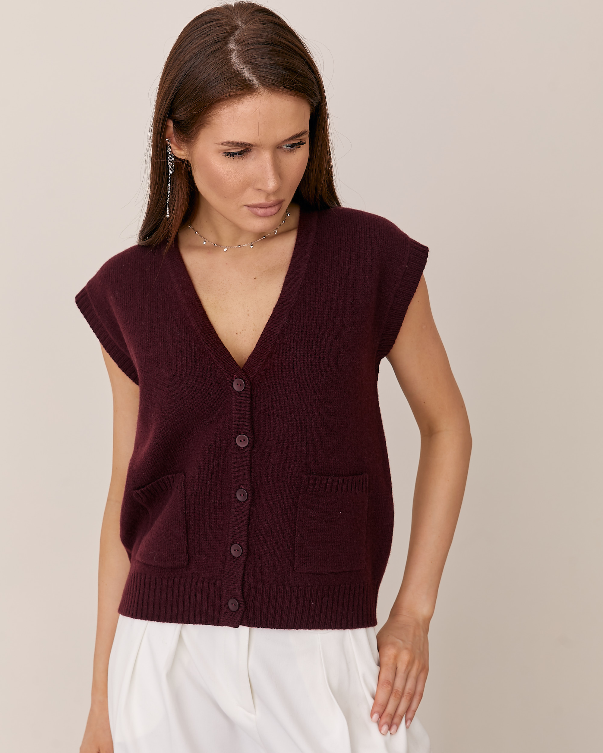 Viviami 0221 Жилетка з гудзиками