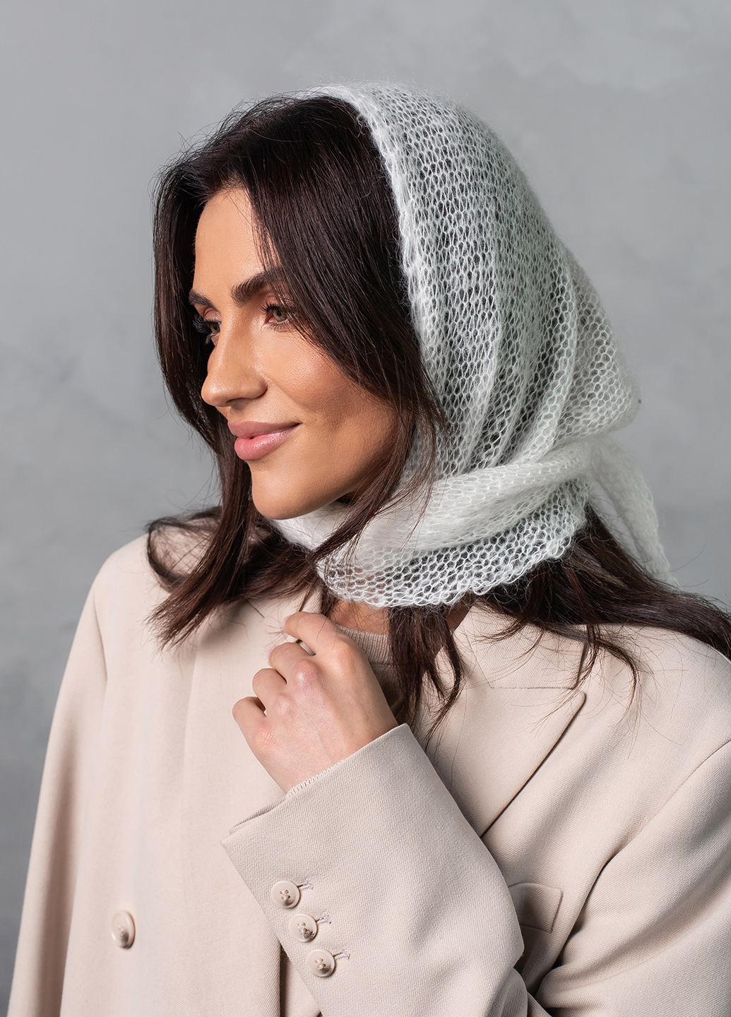 Хустинка мохерова 0152