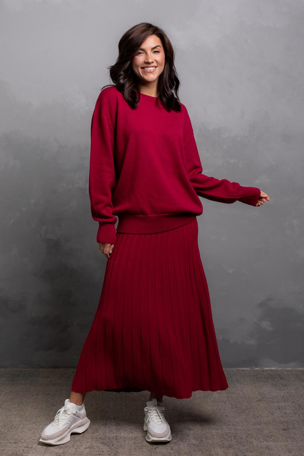 Спідниця МІДІ з віскози 0132