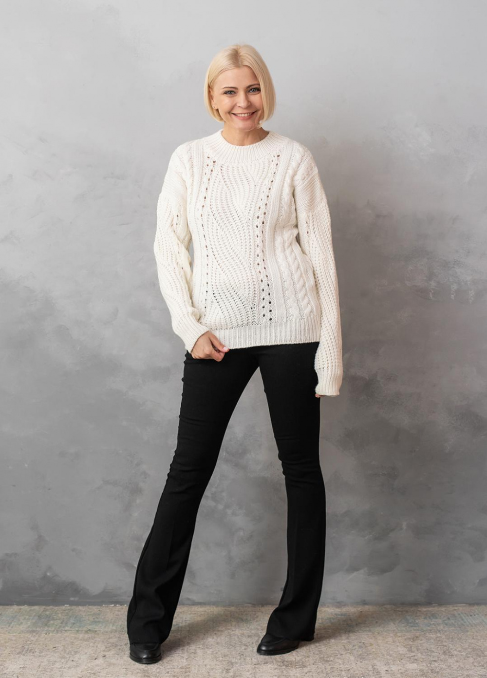 Светр з аранами 0079