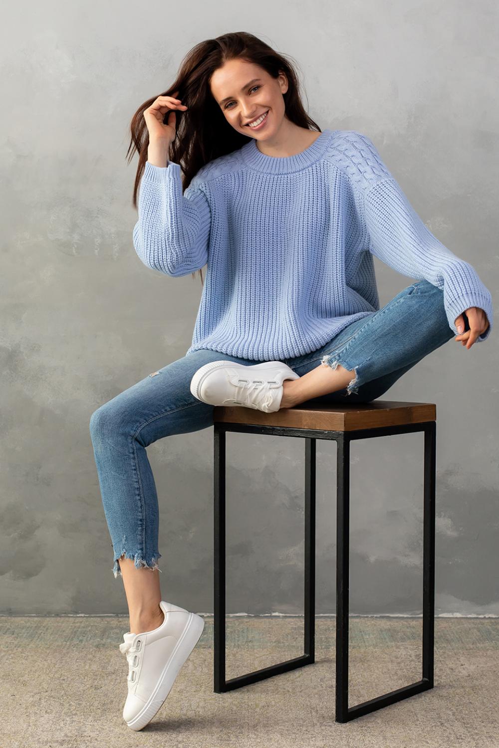 Фактурний светр 0116