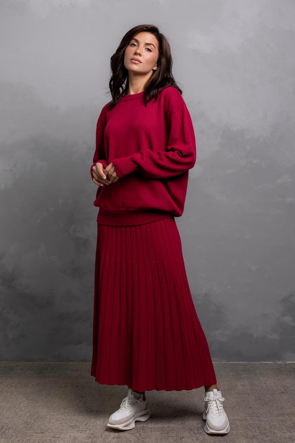 Спідниця МІДІ з віскози 0132