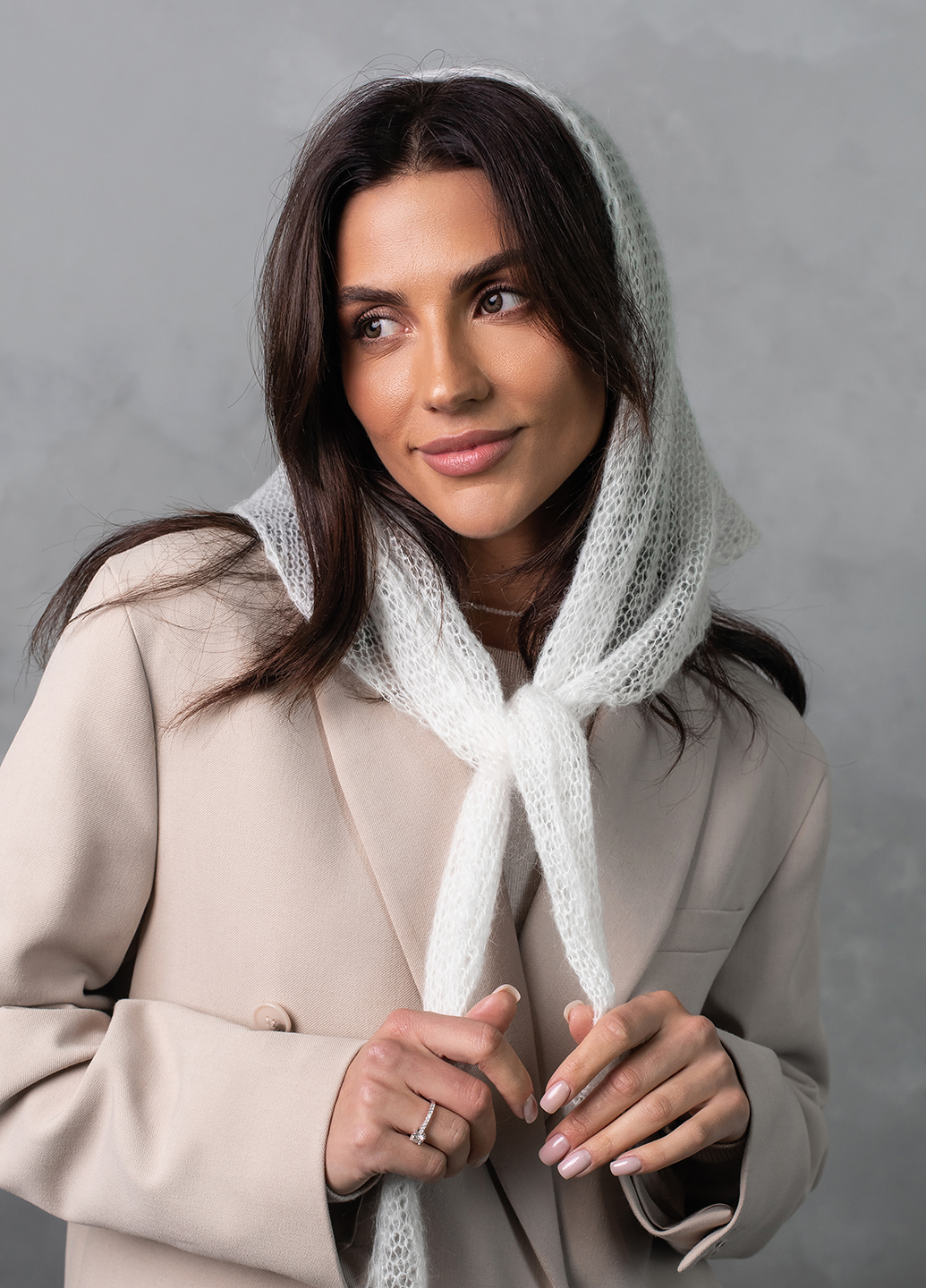 Хустинка мохерова 0152